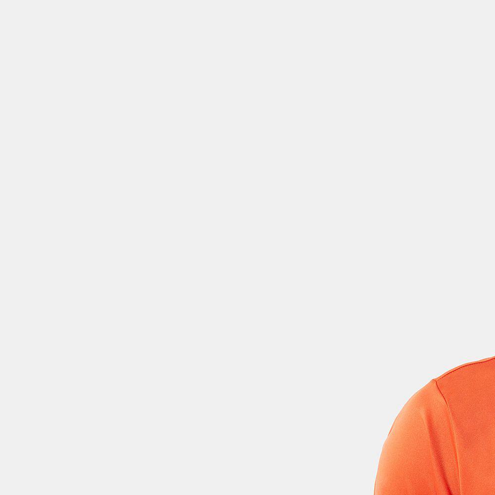 The North Face Reaxion Amp Ανδρικα T Shirt - Πορτοκαλι / Ασπρα (ZFGQ63725)